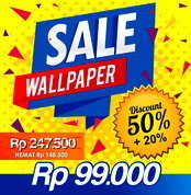 Jual wallpaper dinding murah 99.000